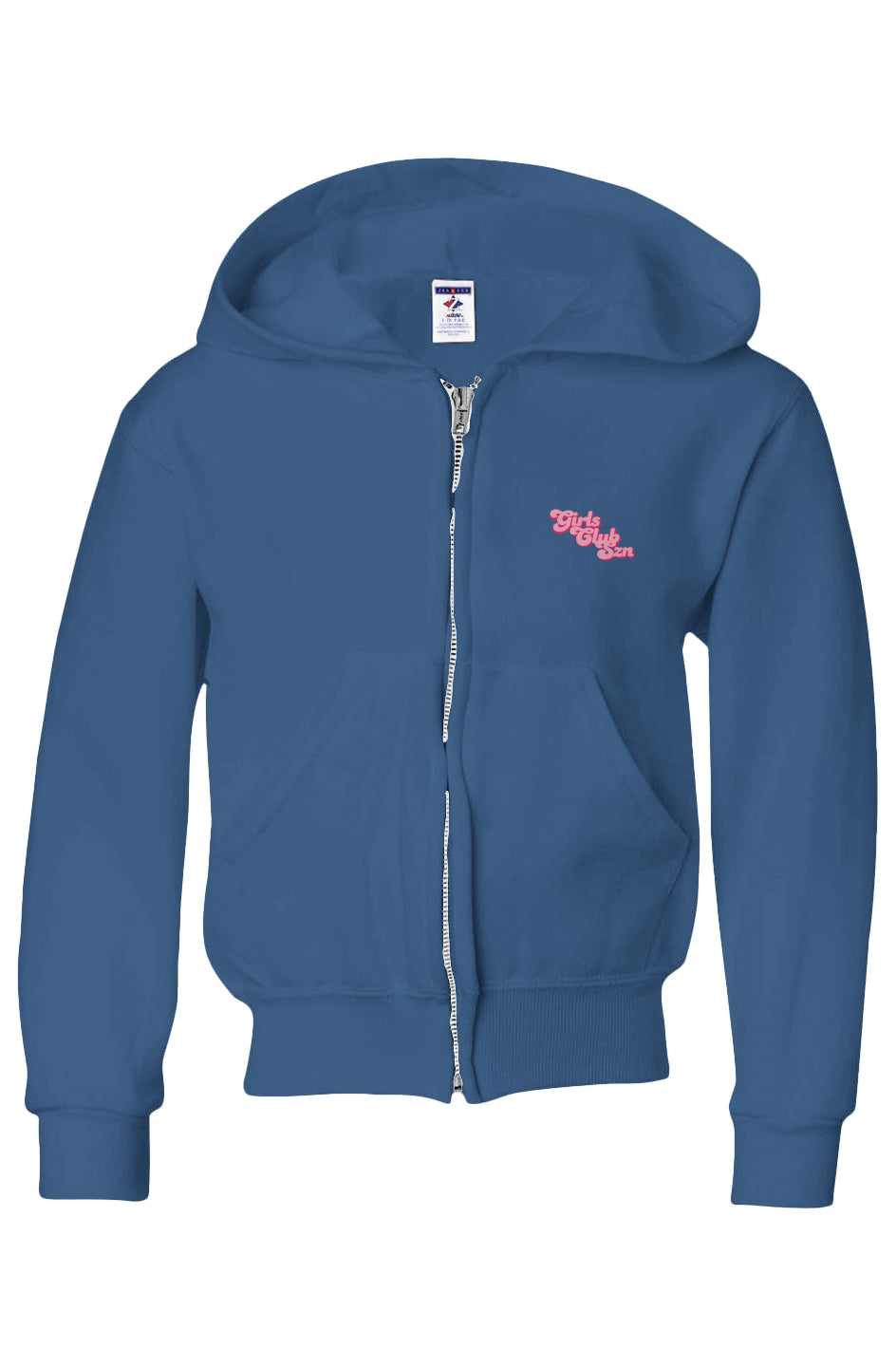 Youth Girls Club Full-Zip Hoodie
