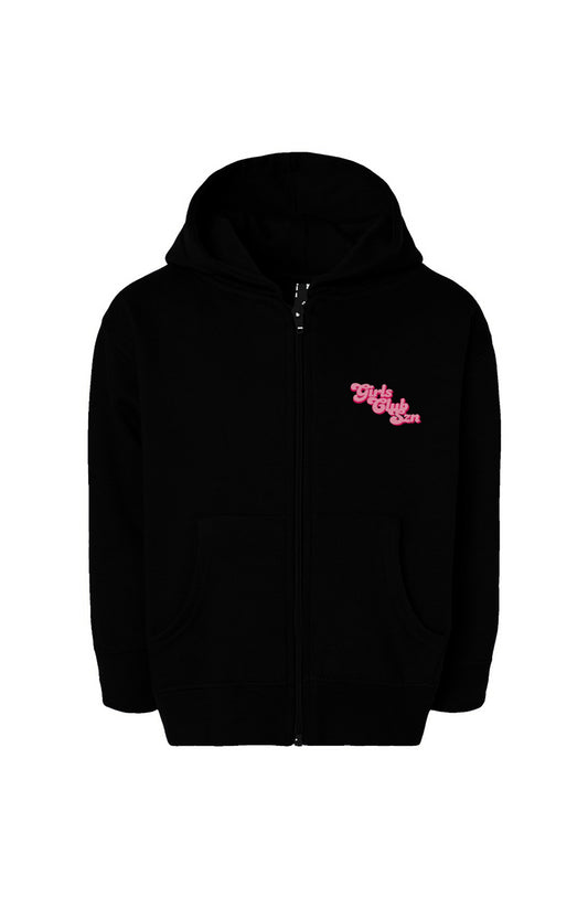 Toddler Girls Club Zip Hoodie