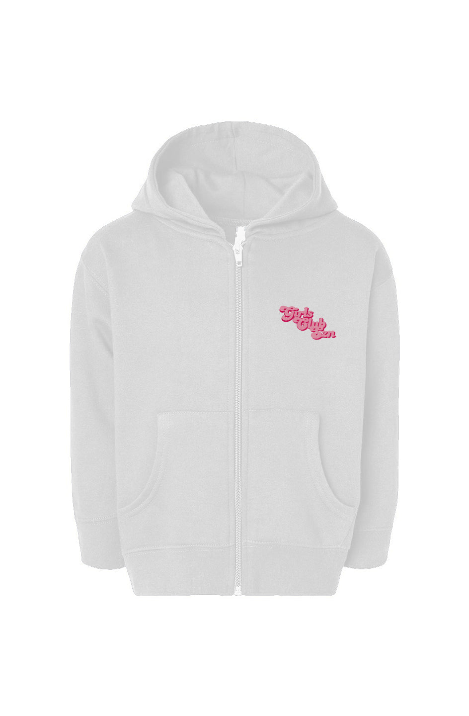 Toddler Girls Club Zip Hoodie