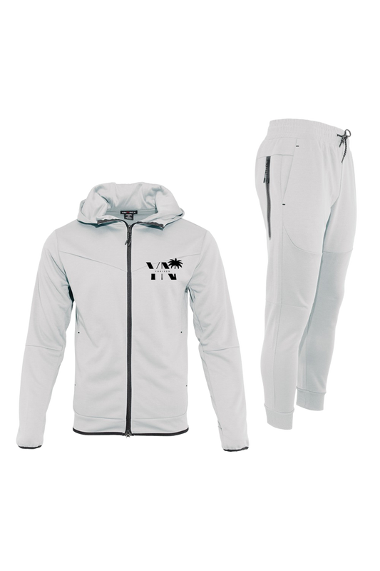 Zip up fleece tracksuit