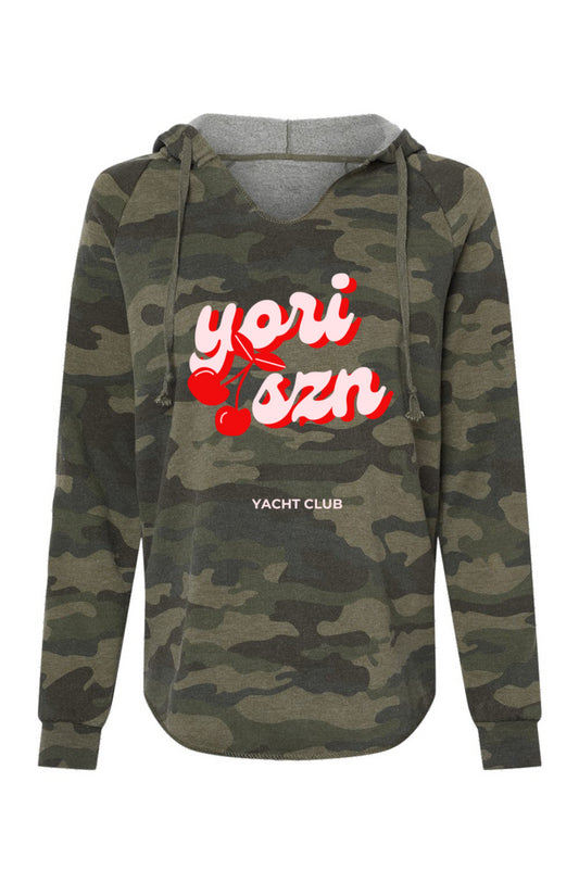 Women's Cherry Camo Sweatshirt
