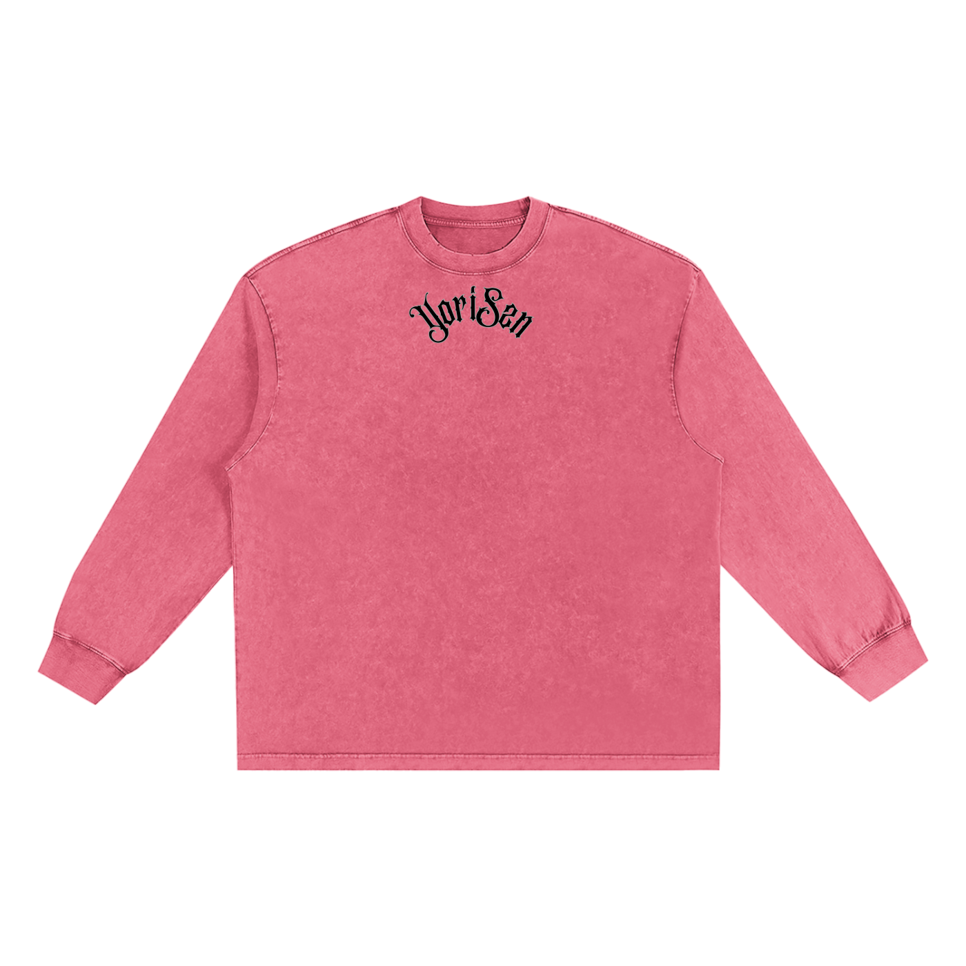 Snow Washed Frayed Edge T-Shirt