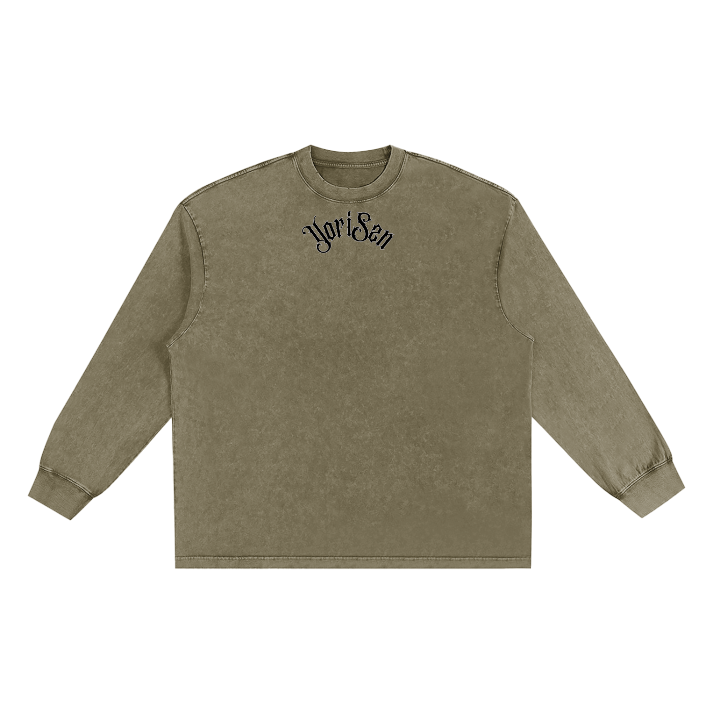 Snow Washed Frayed Edge T-Shirt