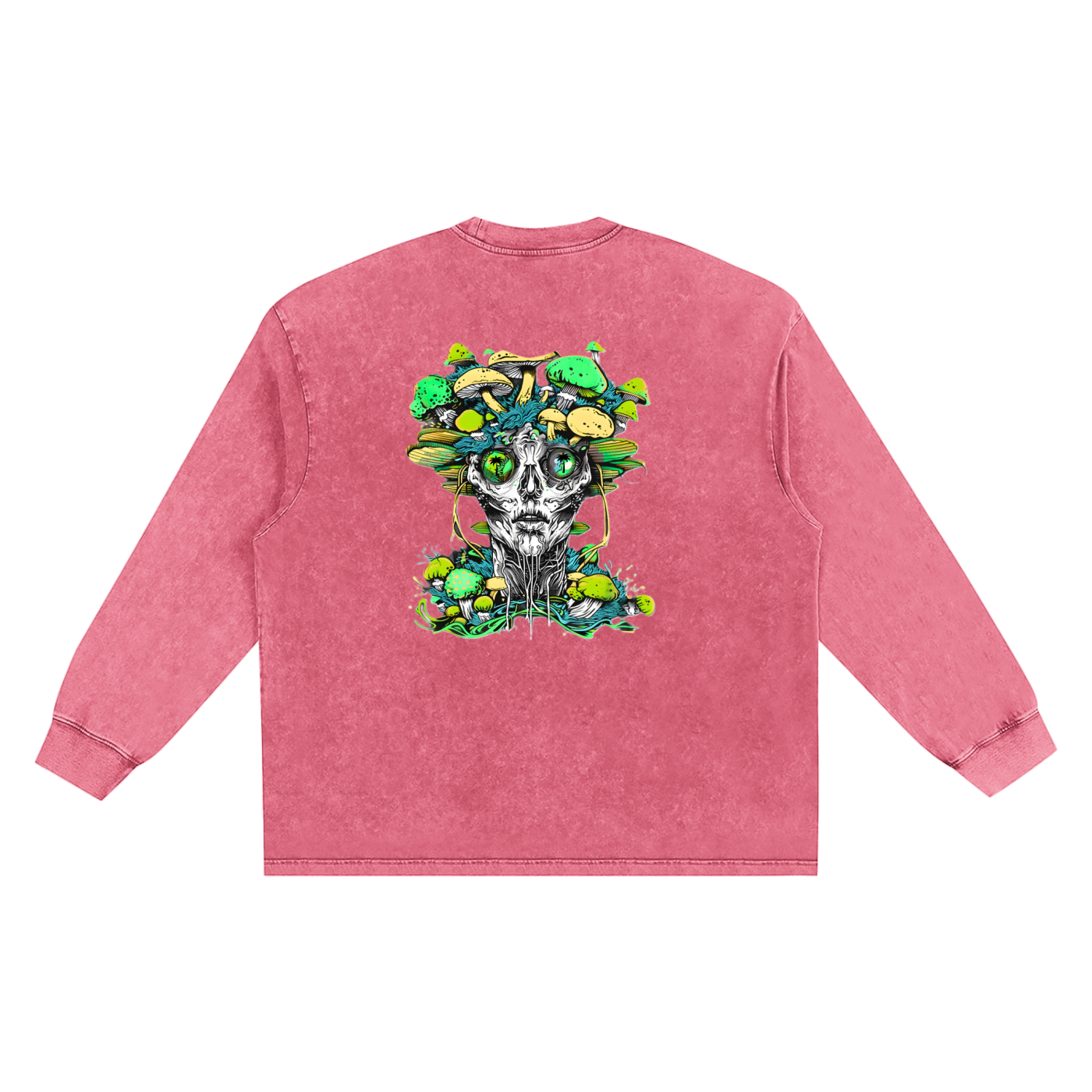 Snow Washed Frayed Edge T-Shirt